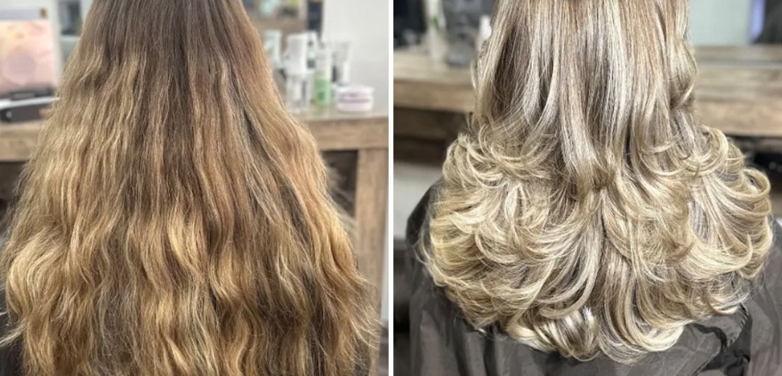 balayage glossing veredelung firseur dreyer