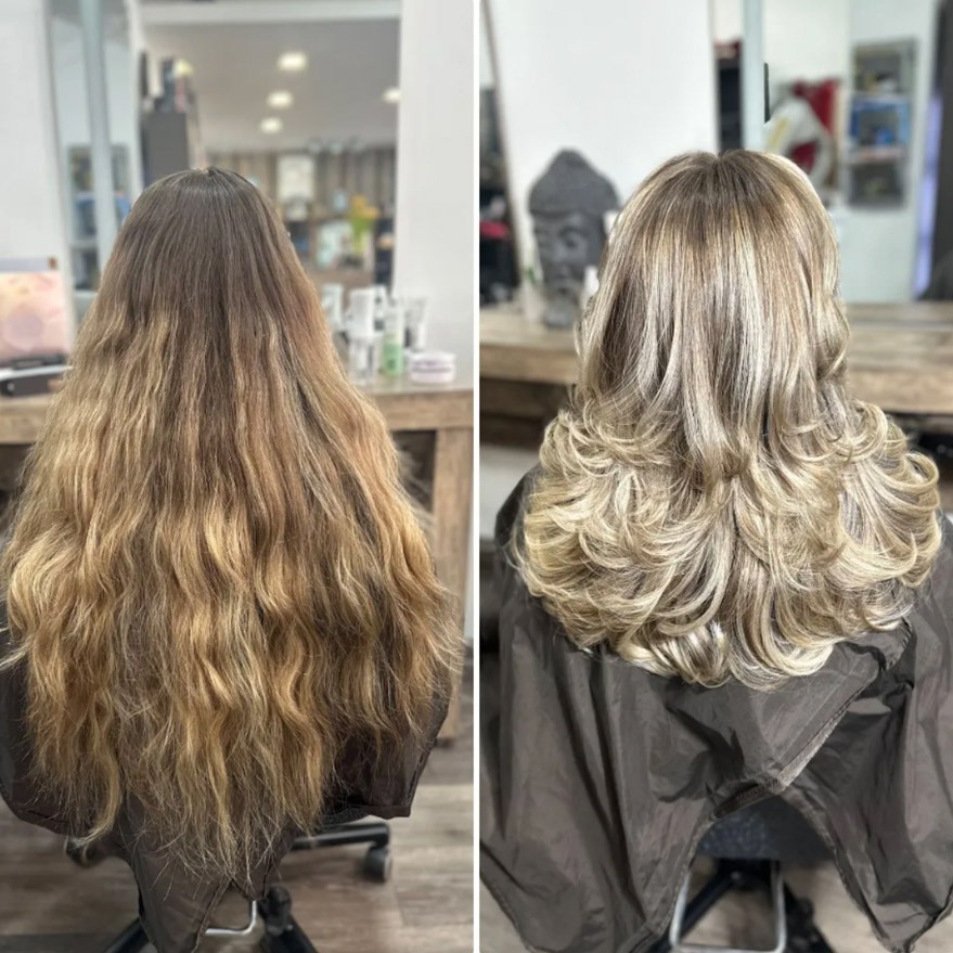 balayage glossing veredelung firseur dreyer